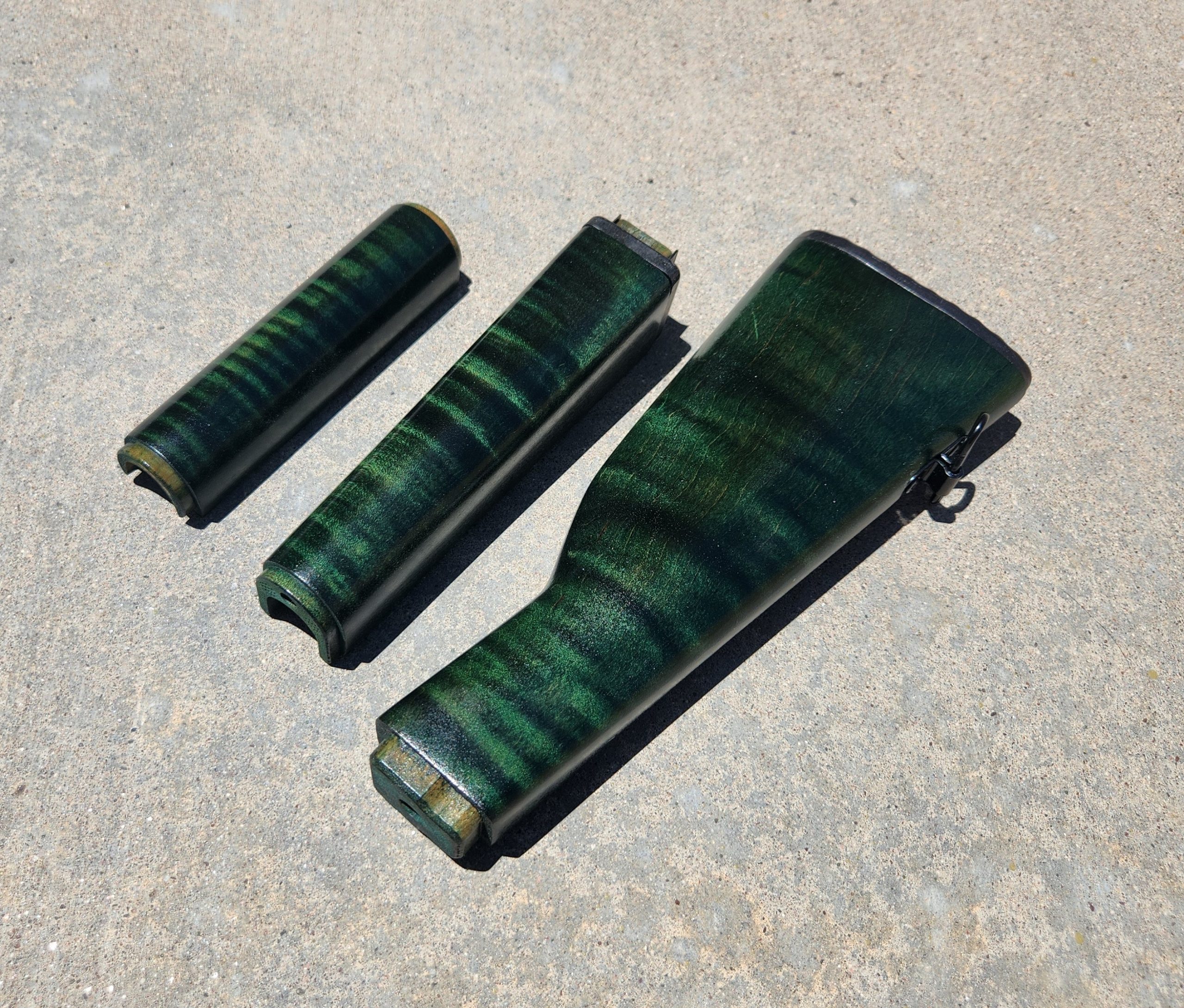 Curly Maple M70 Furniture Set (Green) – LevTechMFG